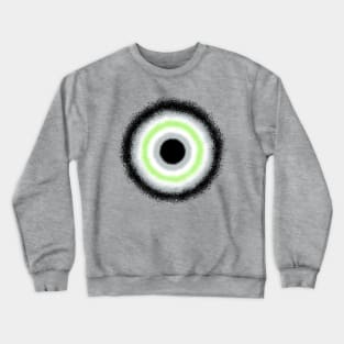 Hoop Dynamics Icon - Agender Pride Crewneck Sweatshirt